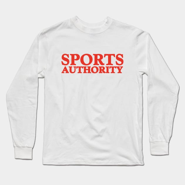 Sports Authority Long Sleeve T-Shirt by fiercewoman101